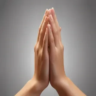 pray hands png