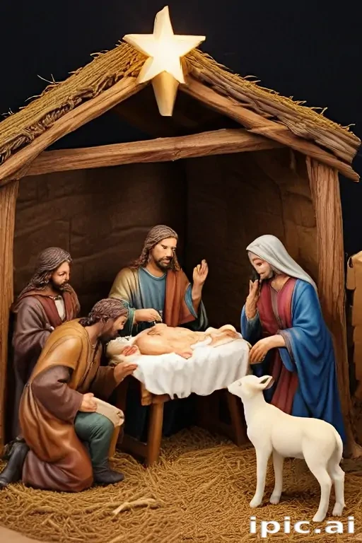 manger scene images free
