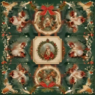free printable vintage christmas images