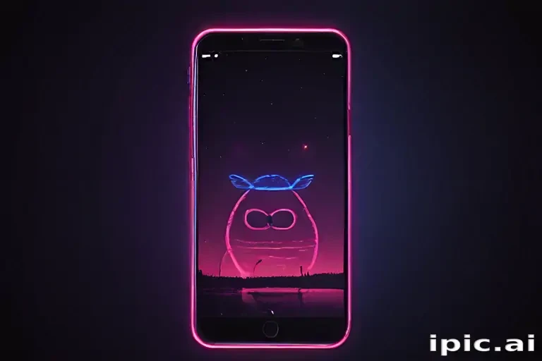 4k neon phone wallpaper