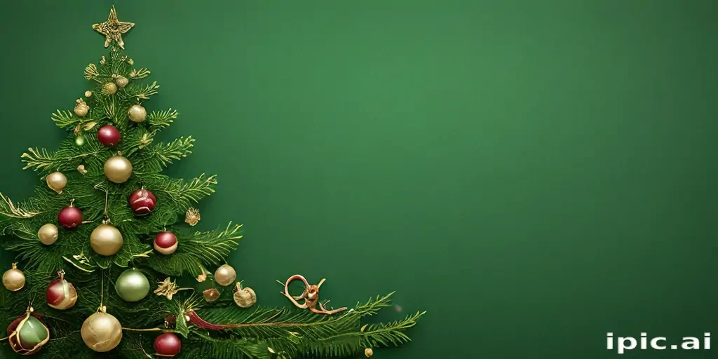 green christmas background