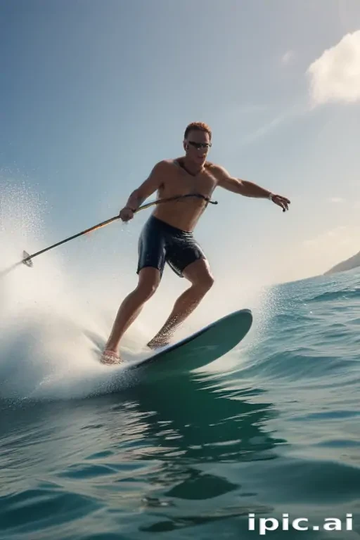 water skiing