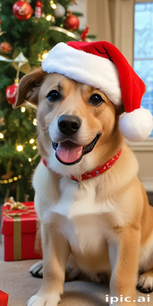 christmas dog pics