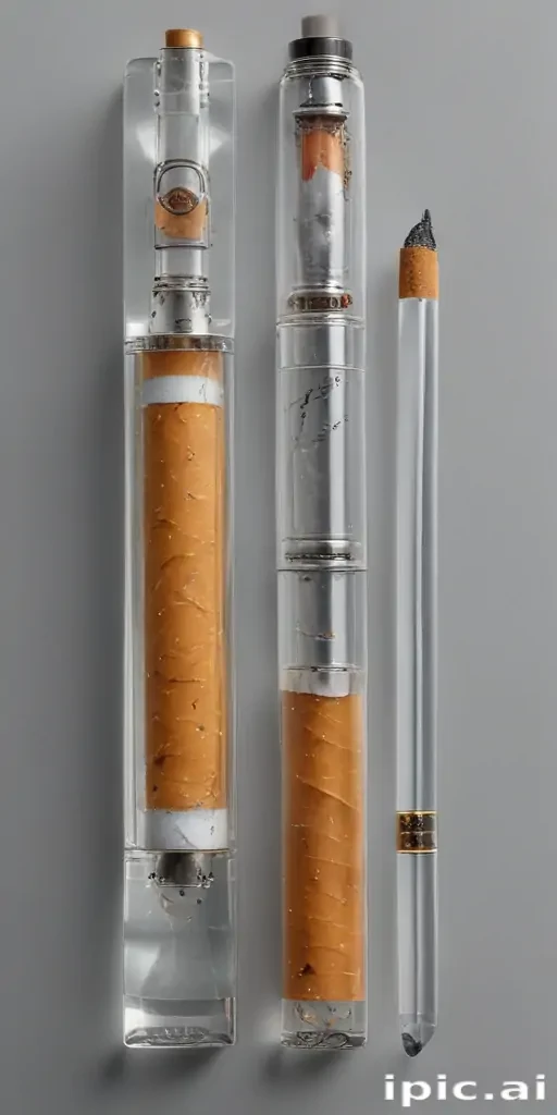transparent cigarette