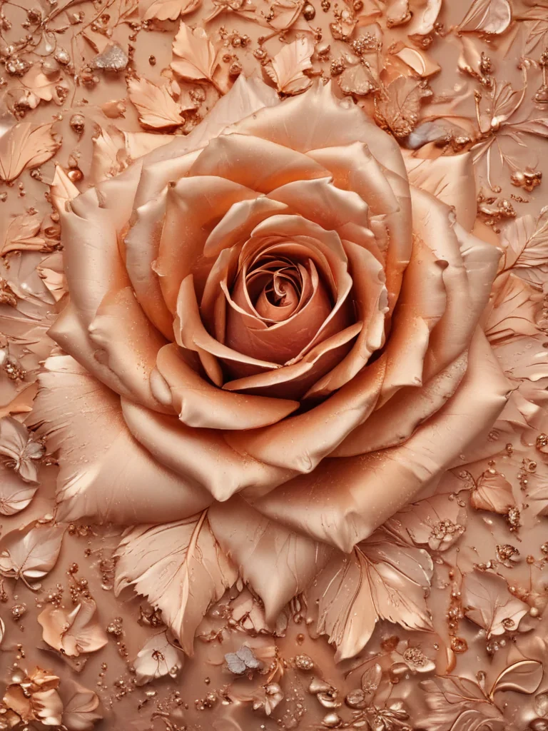 rose gold background