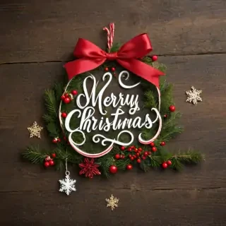 text merry christmas png