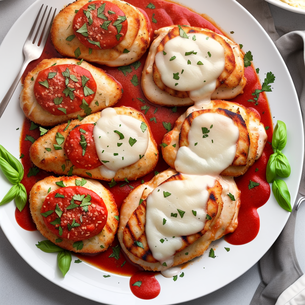 chicken parmesan with grilled chicken