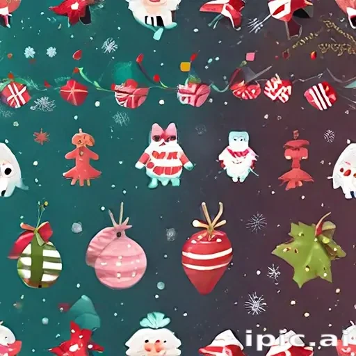 christmas background cute