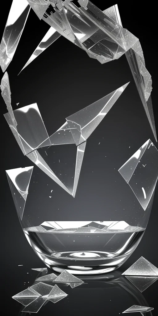 shattering glass png