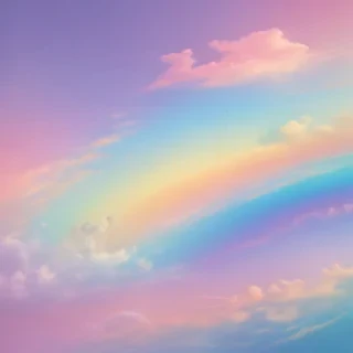 rainbow pastel background