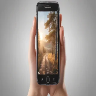 hold phone png
