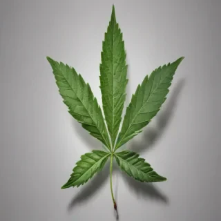 marijuana leaf transparent background