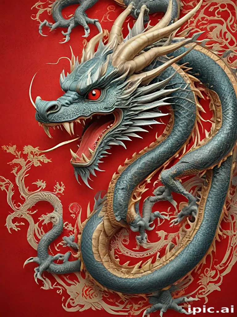 chinese dragon background