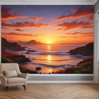 aesthetic wallpaper sunset