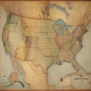 united states of america map