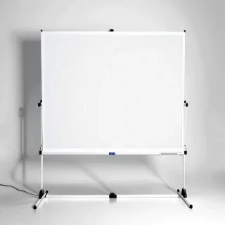 white screen
