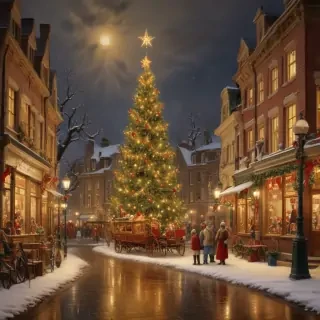 antique christmas images