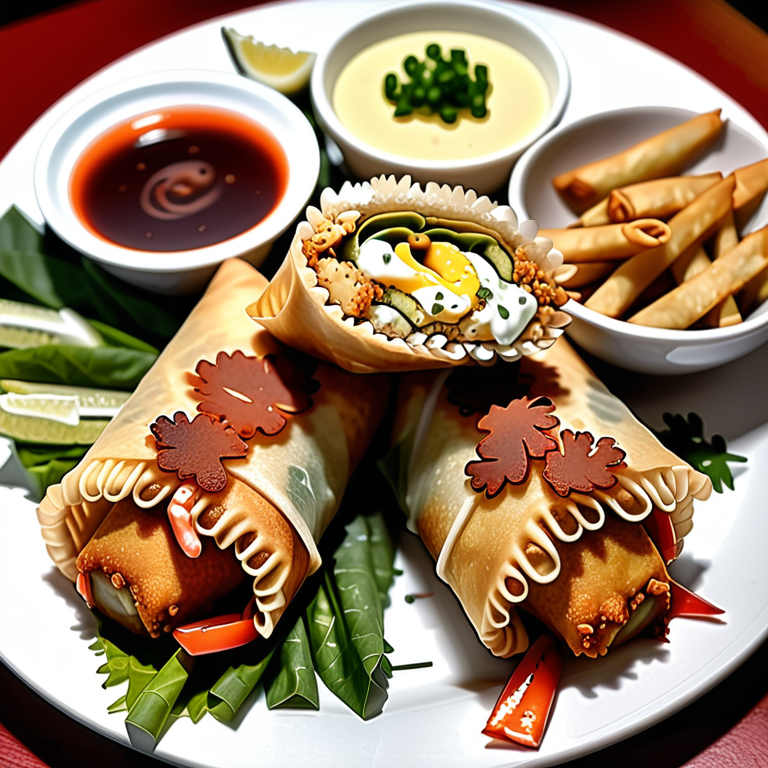 crab cake egg rolls near me