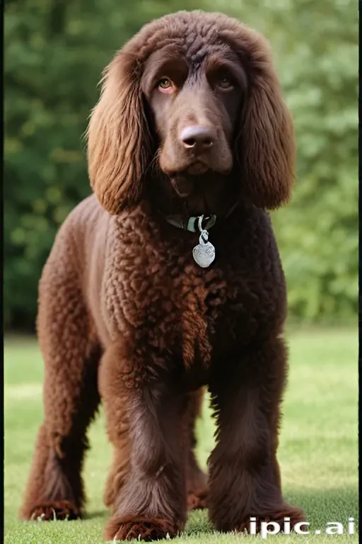 irish water spaniel