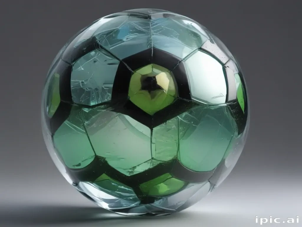 transparent soccer ball