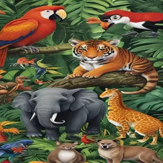 rainforest animals