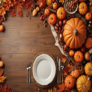thanksgiving background aesthetic