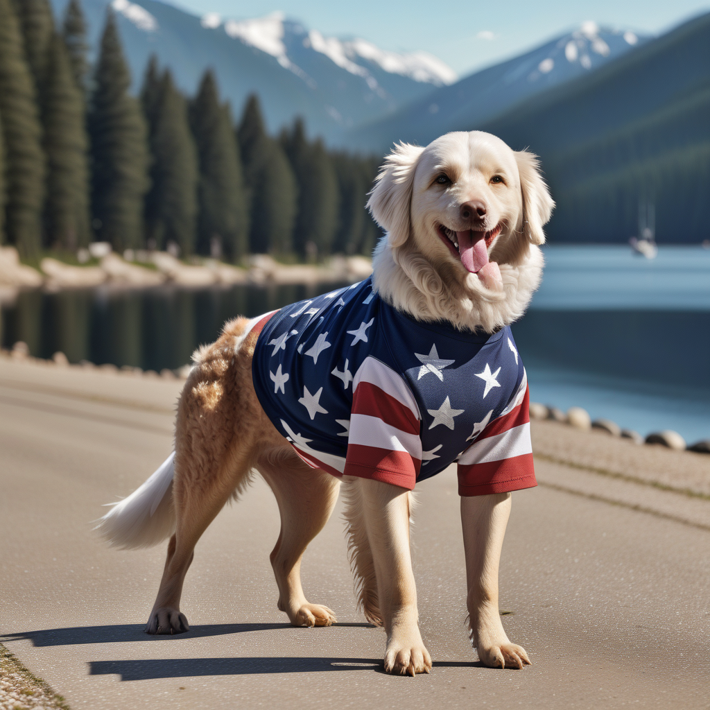 american eagle dog