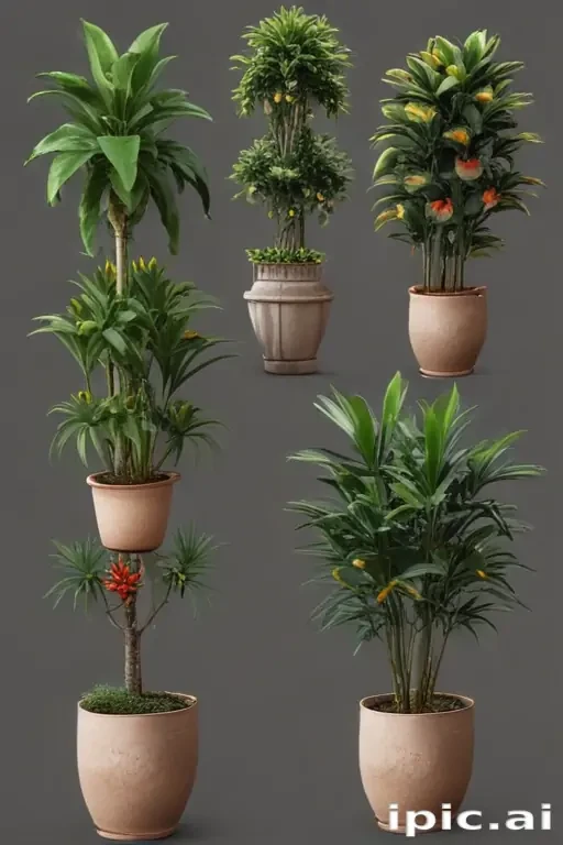 potted plants png