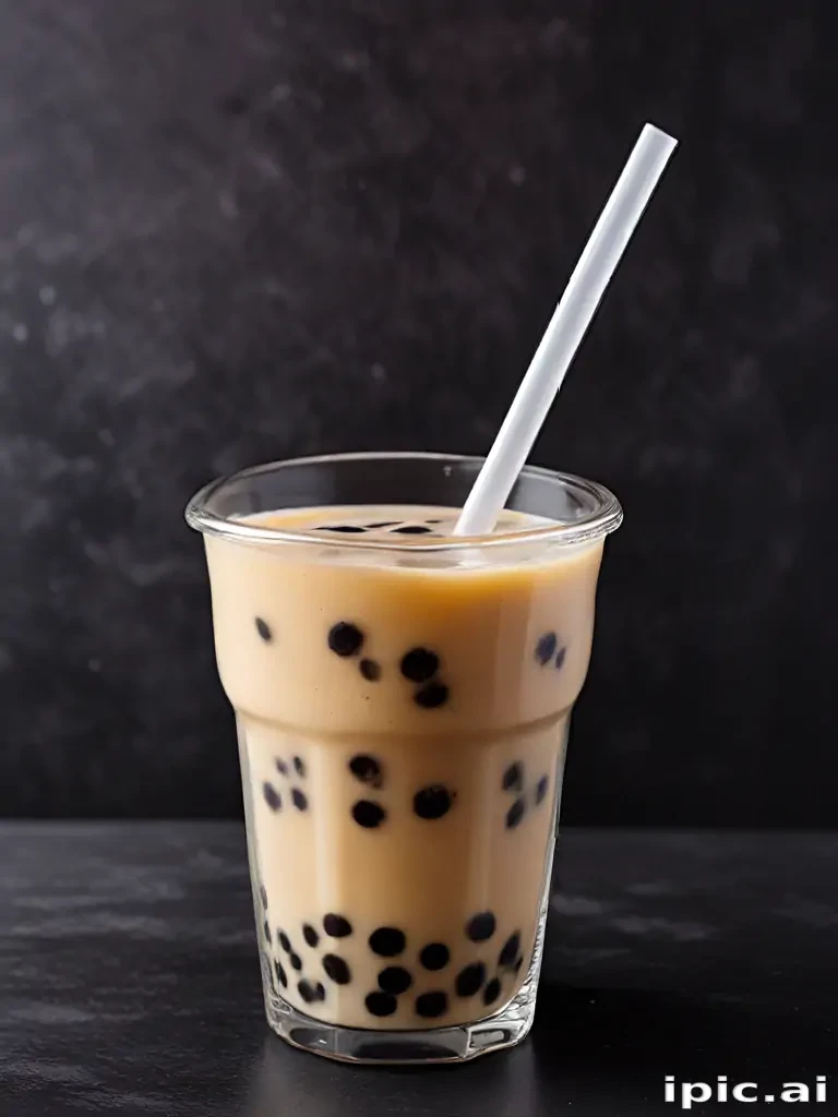 boba tea background