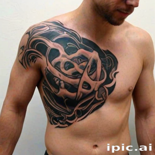 male rib tattoos