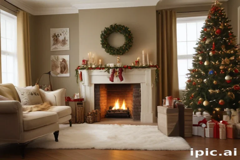 christmas dogs wallpaper