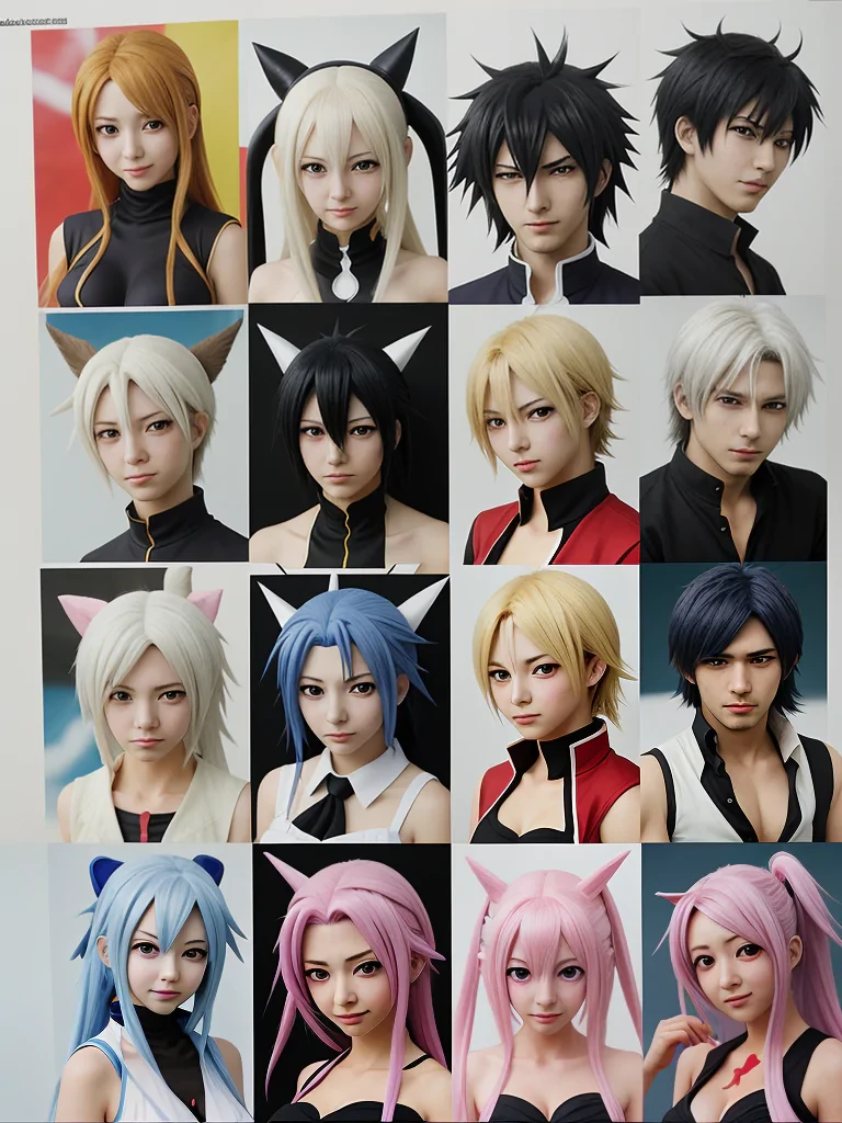 pictures of anime characters