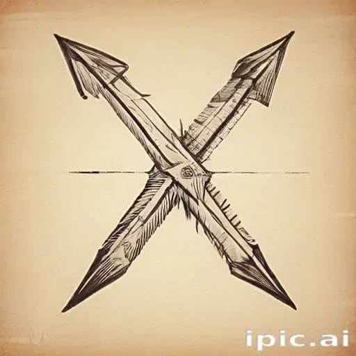 hand drawn arrow
