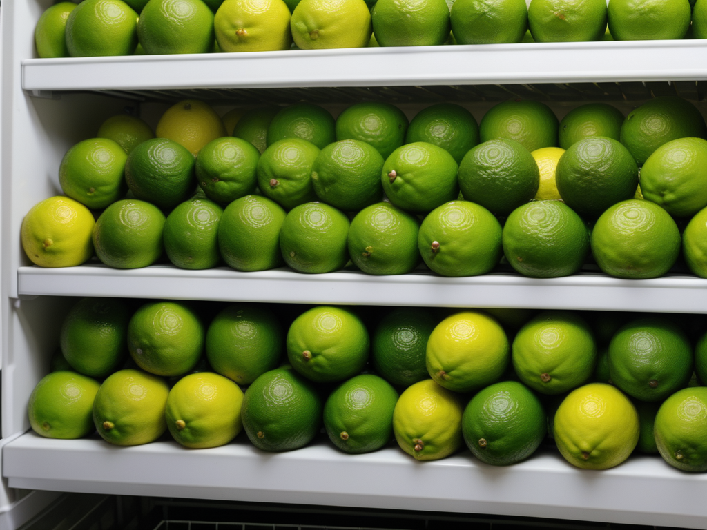 how long do limes last in the fridge