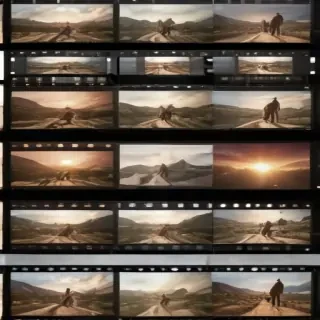 film strip template