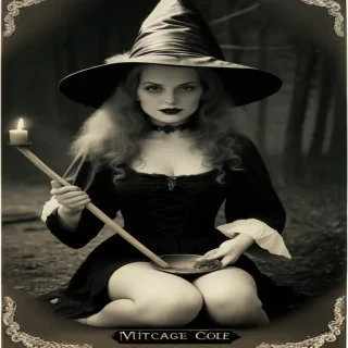 vintage witch photos