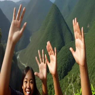 waving png