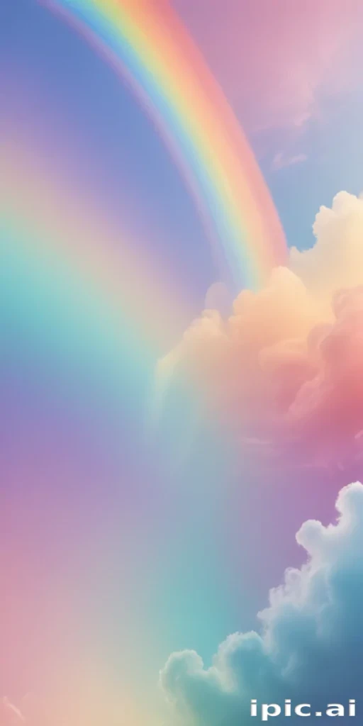 rainbow pastel background
