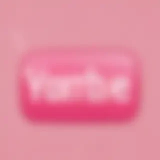 pink youtube logo