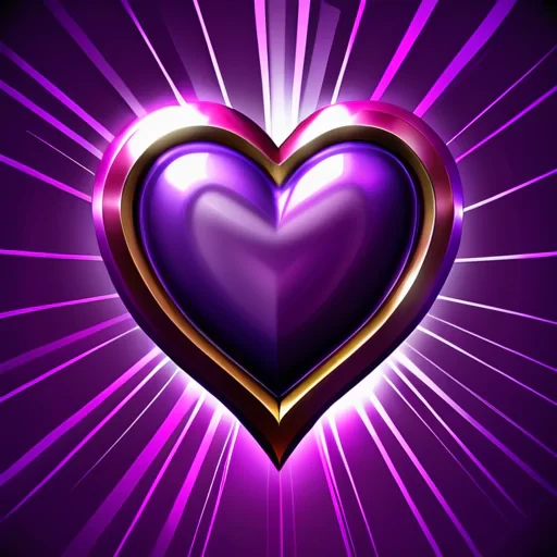 purple heart wallpaper