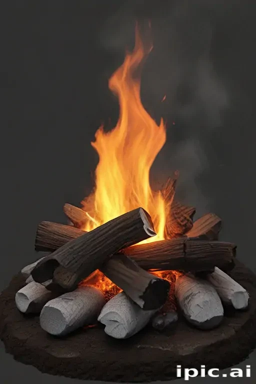 camp fire png
