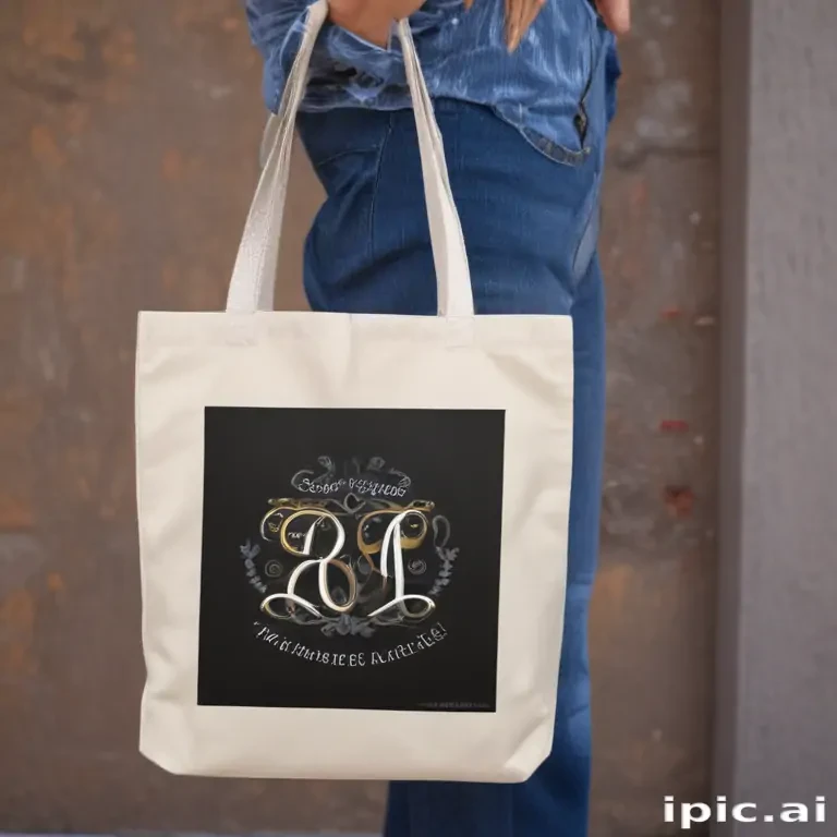 mock up tote bag