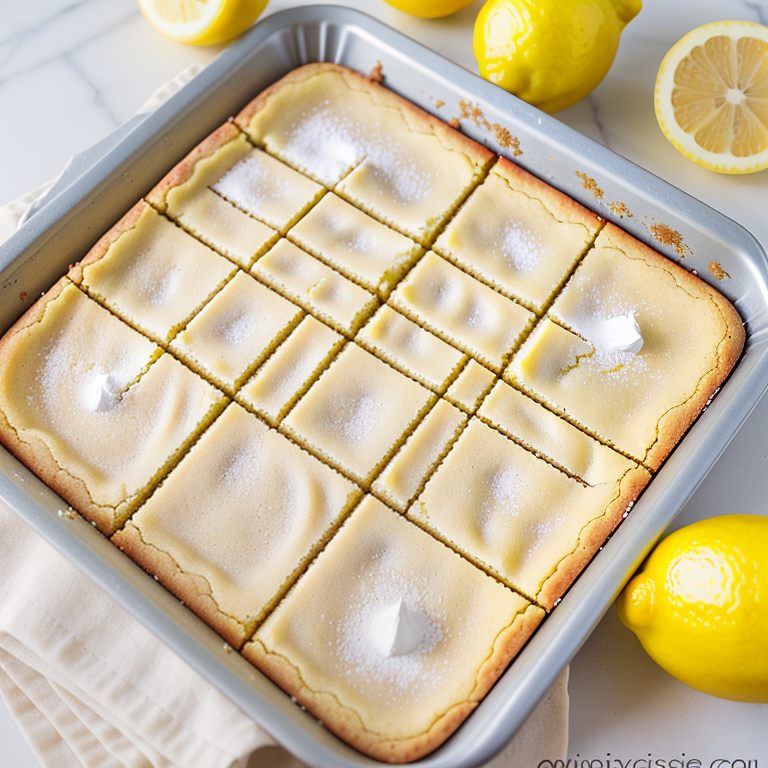 lemon cake mix cookie bars