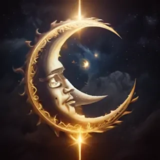 sun and moon