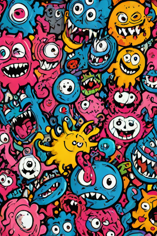 crazy background