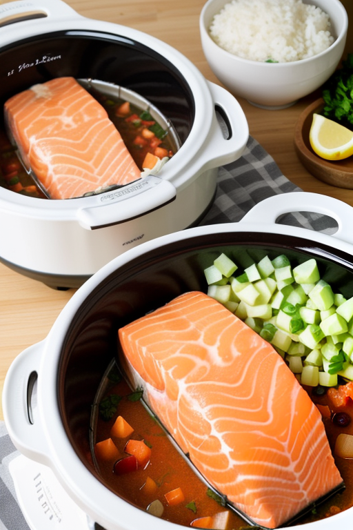 salmon crock pot slow cooker recipe