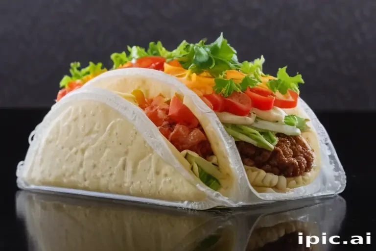 transparent taco