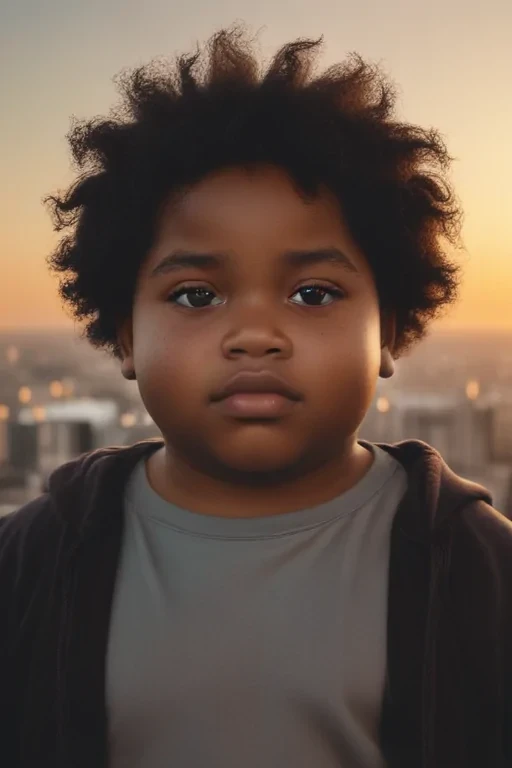 fat black kid