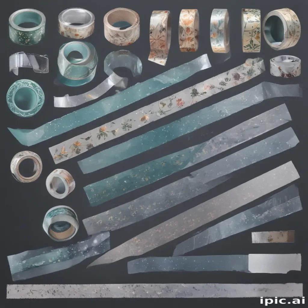 transparent washi tape png