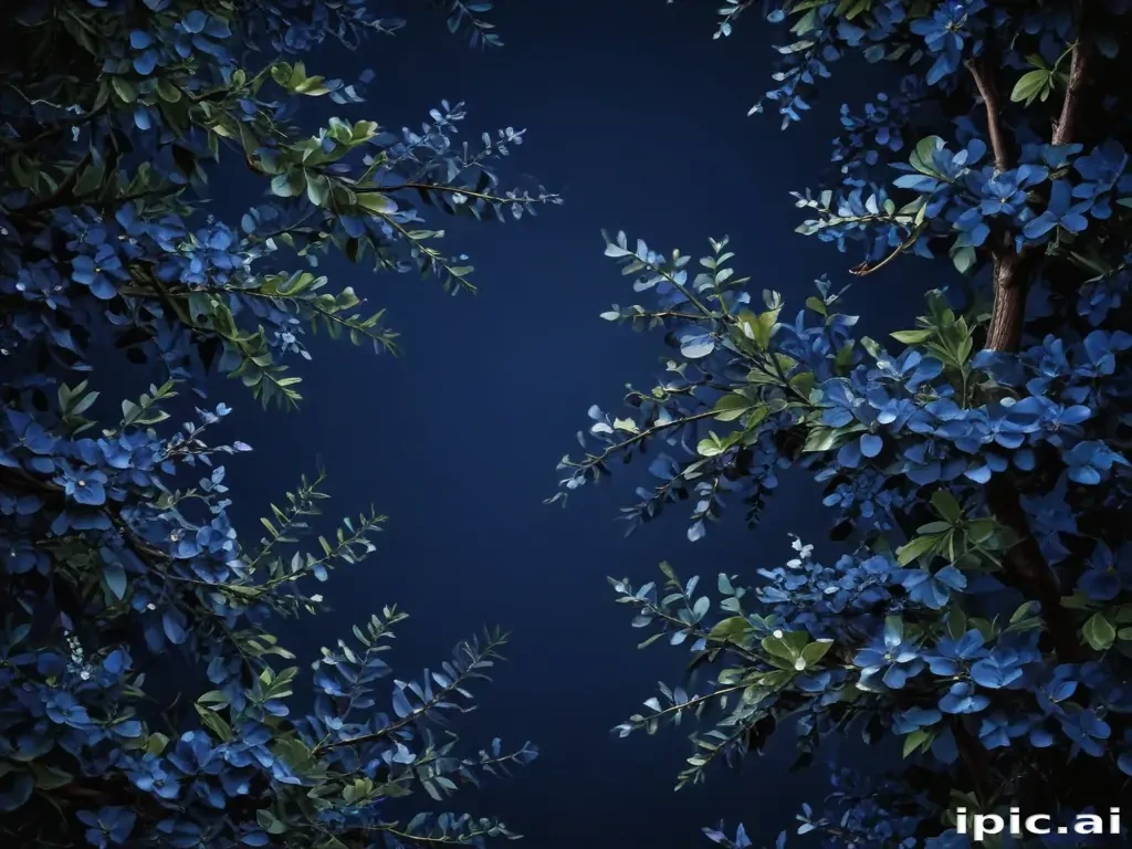 dark blue back ground